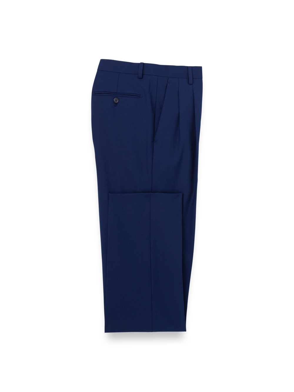 Alternate Image of Wool Stretch Bengaline Single Breasted Peak Lapel Suit-9