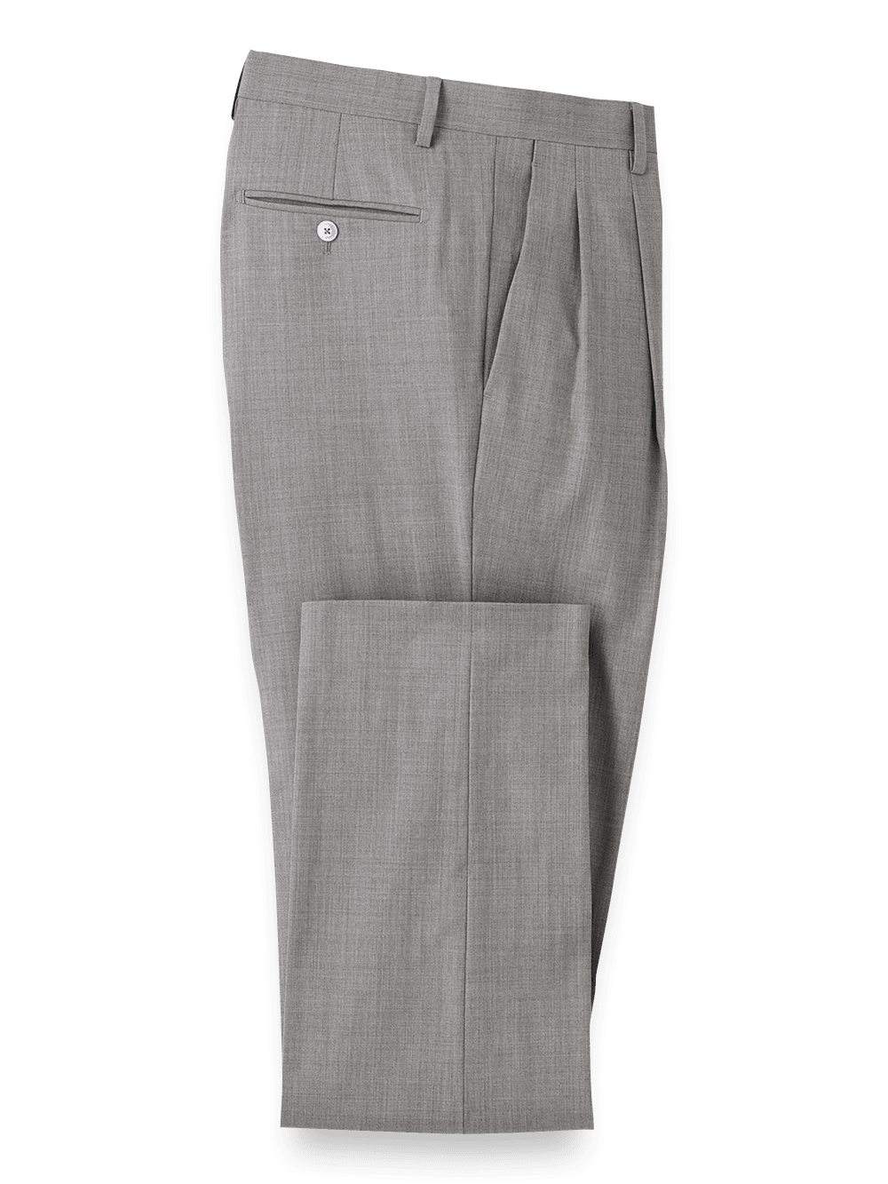 Alternate Image of Wool Stretch Bengaline Single Breasted Peak Lapel Suit-9