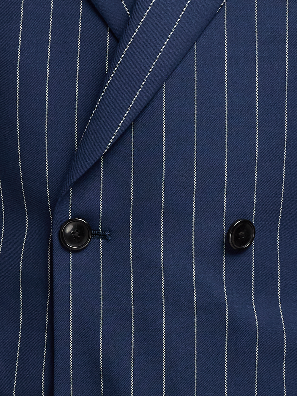 Alternate Image of Wool Stretch Stripe Double Breasted Peak Lapel Suit-4