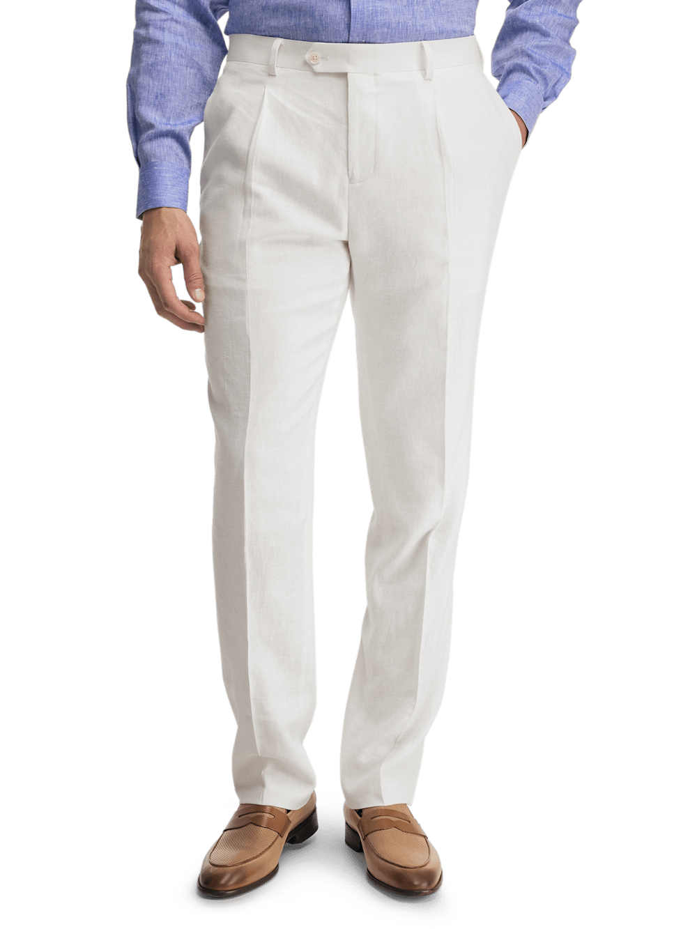 Alternate Image of Linen Blend Peak Lapel Suit-7