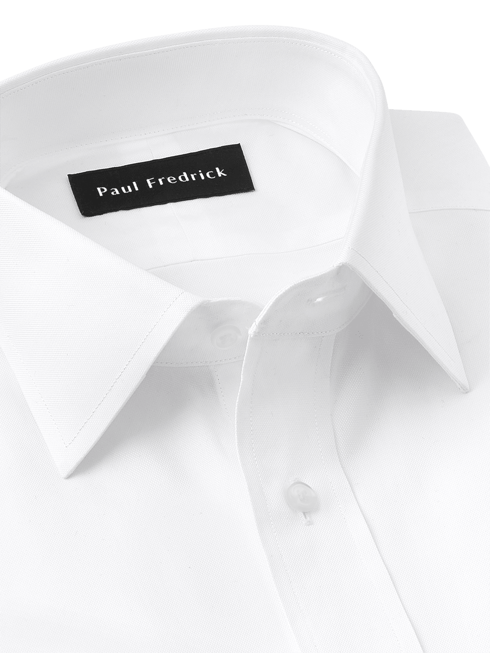 Alternate Image of Superfine Egyptian Cotton Solid Color Spread Collar French Cuff Dress Shirt-3