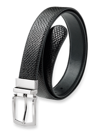 Sergio Reversible Belt - Black