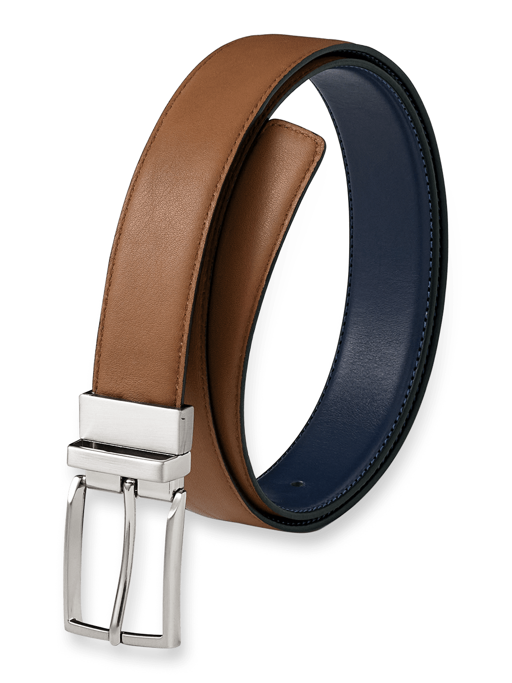 Product Image of Morris Reversible Belt-Chestnut/Navy