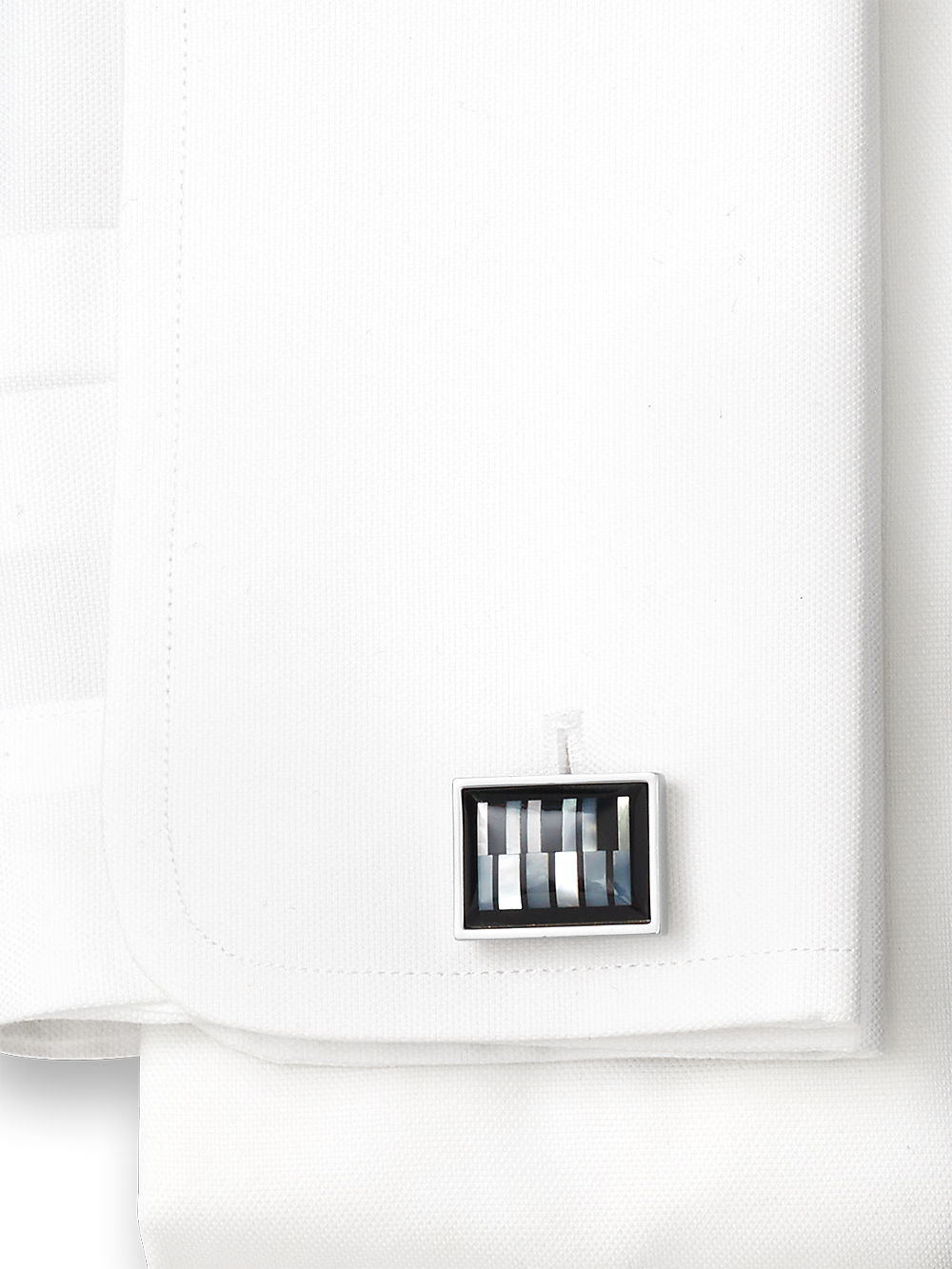 Alternate Image of Semi Precious Piano Cufflinks-1