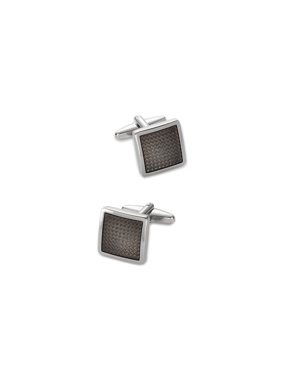 Product Image of Enamel Square Cufflink-Black