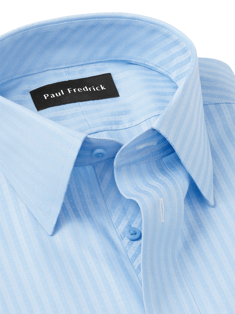 Alternate Image of Non-iron Cotton Stripe Dress Shirt-2