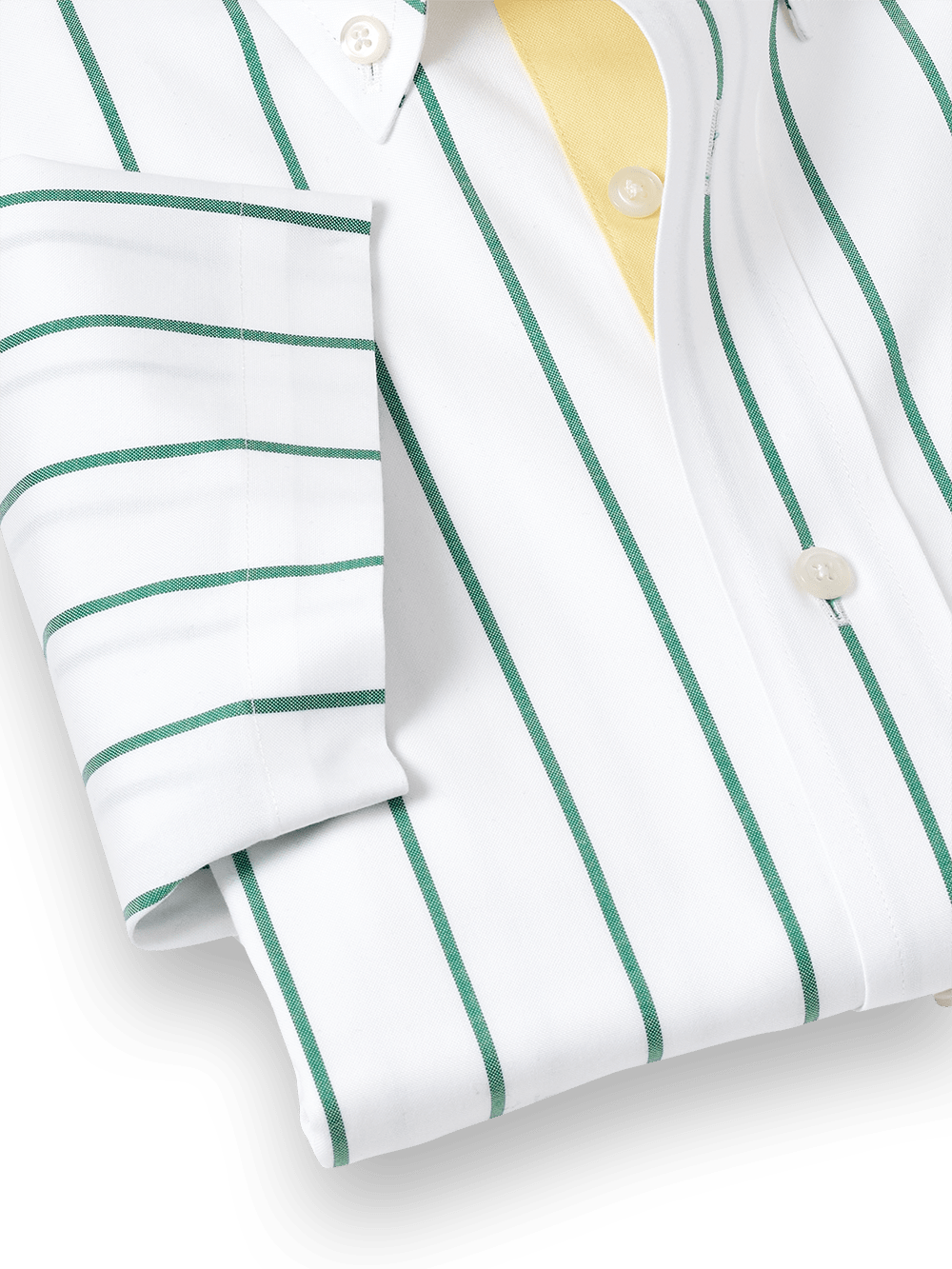 Alternate Image of Comfort Stretch Non-iron Stripe Dress Shirt With Contrast Trim-3