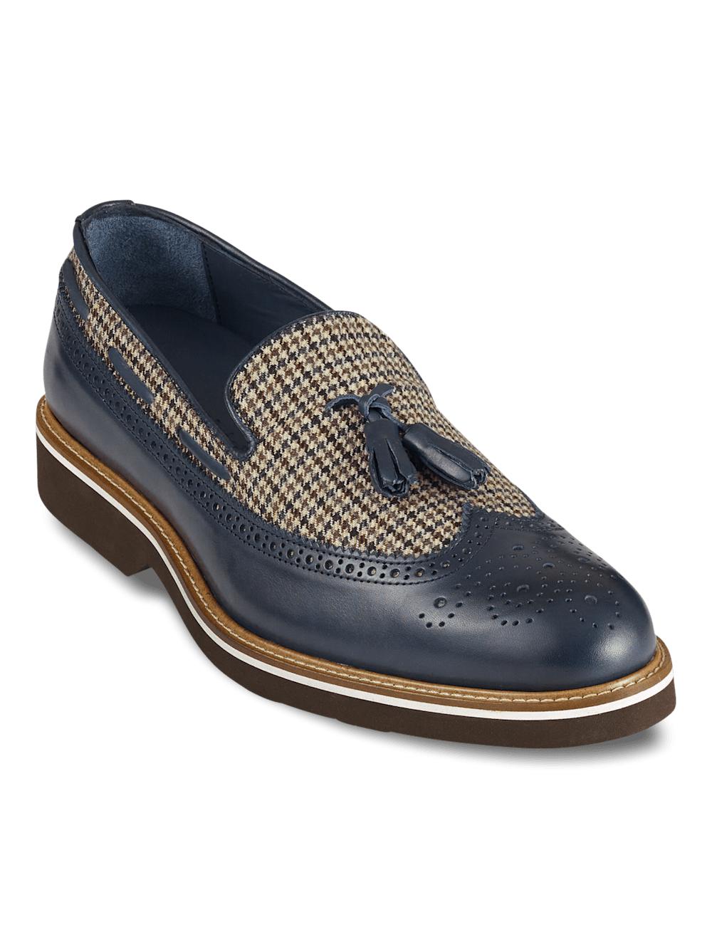 Product Image of Hampden Tassel Loafer-Navy Multi