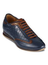 Nash Sneaker - Navy/tan