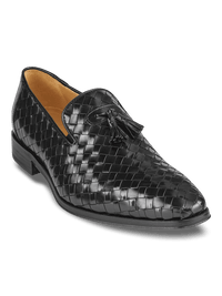 Everett Tassel Loafer - Black