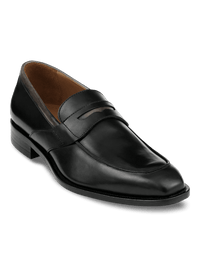 Milo Penny Loafer - Black/grey