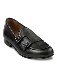 Sterling Monk Strap Loafer - Black