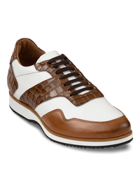 Jared Sneaker - Tan/white