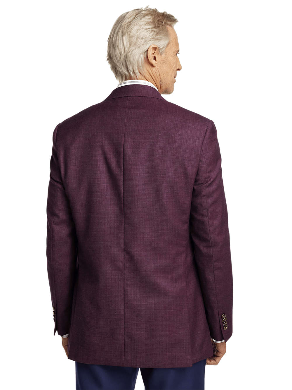 Alternate Image of Wool Single Breasted Notch Lapel Sport Coat-6