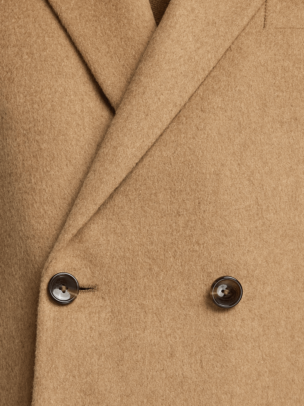 Alternate Image of Camel Hair Double Breasted Peak Lapel Sport Coat-4