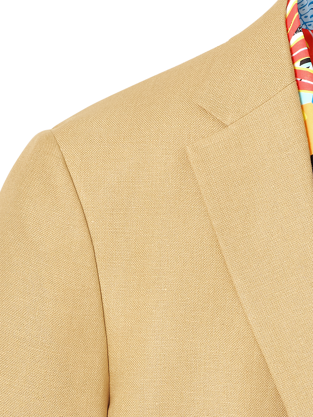 Alternate Image of Linen Solid Notch Lapel Sport Coat-3