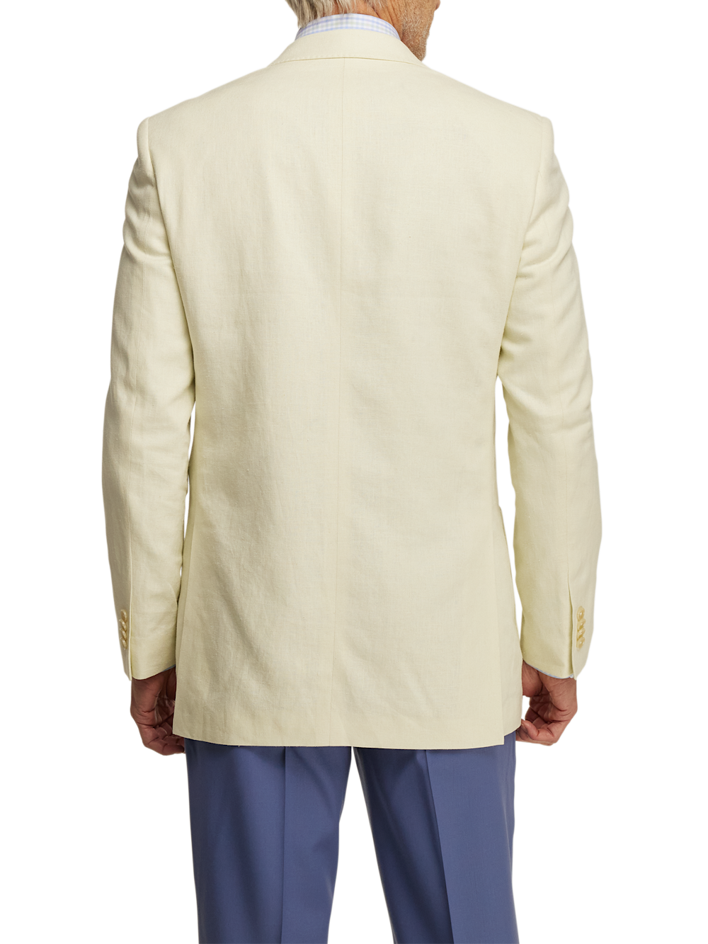 Alternate Image of Linen Blend Single Breasted Notch Lapel Sport Coat-6