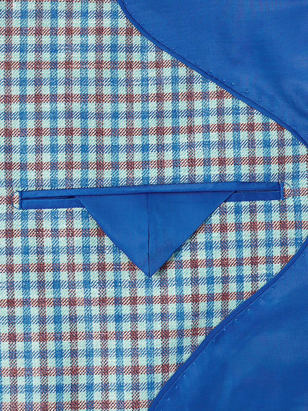 Alternate Image of Wool Blend Check Notch Lapel Sport Coat-2
