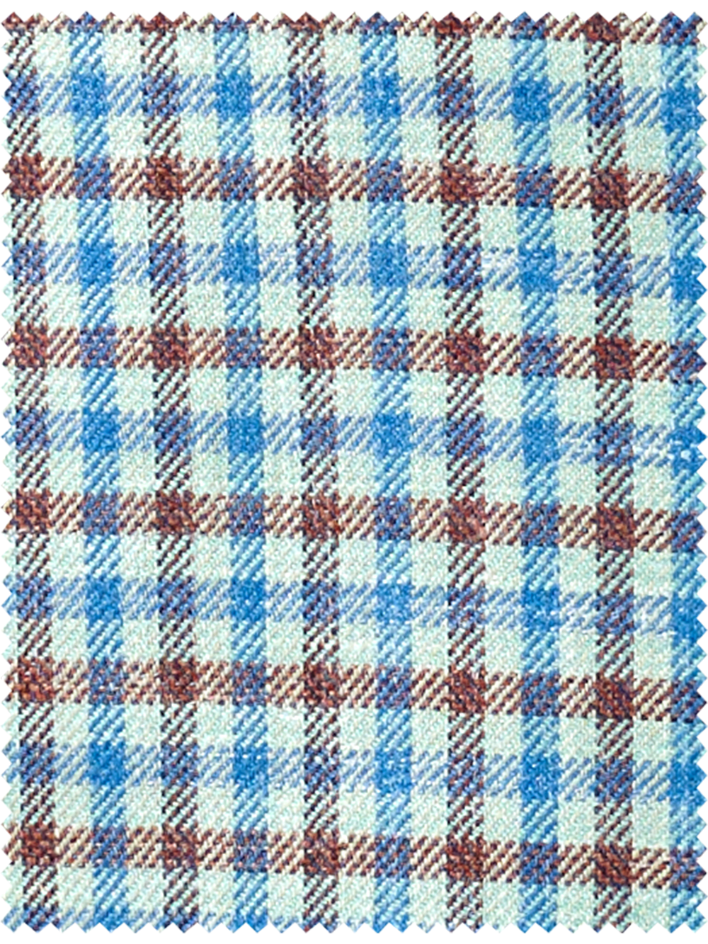 Alternate Image of Wool Blend Check Six Button Vest-3