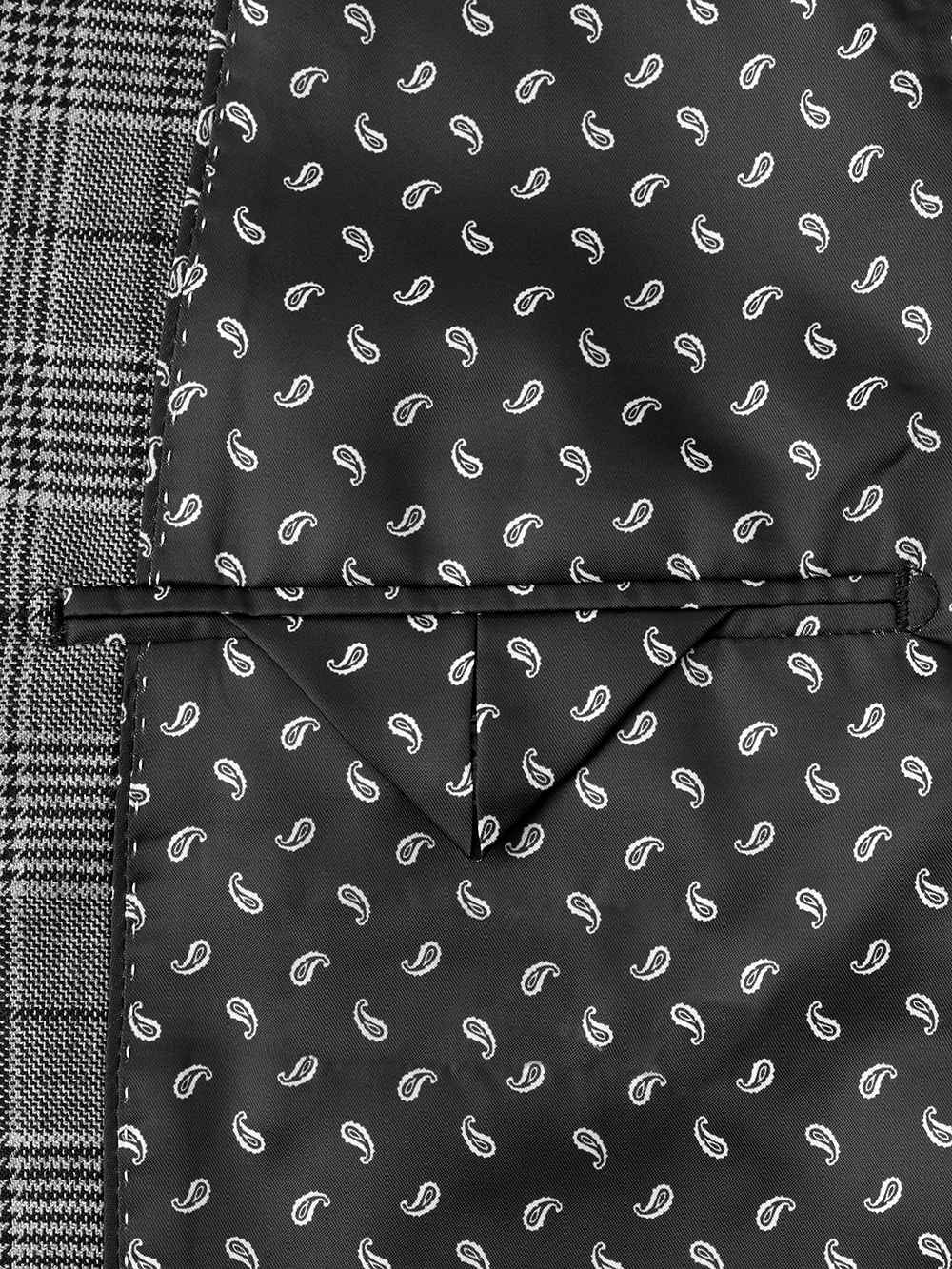 Alternate Image of Wool Plaid Single Breasted Notch Lapel Sport Coat-2