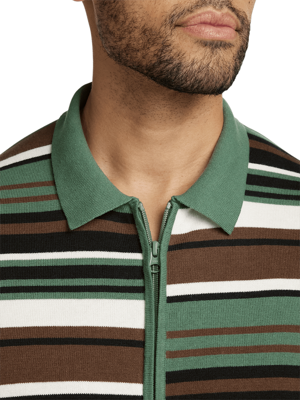 Alternate Image of Cotton Full Zip Polo-2