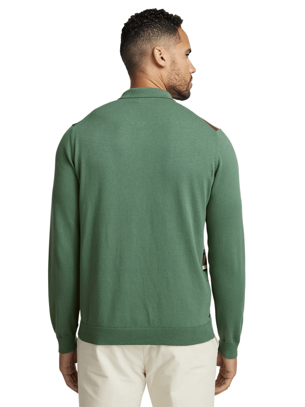 Alternate Image of Cotton Full Zip Polo-4