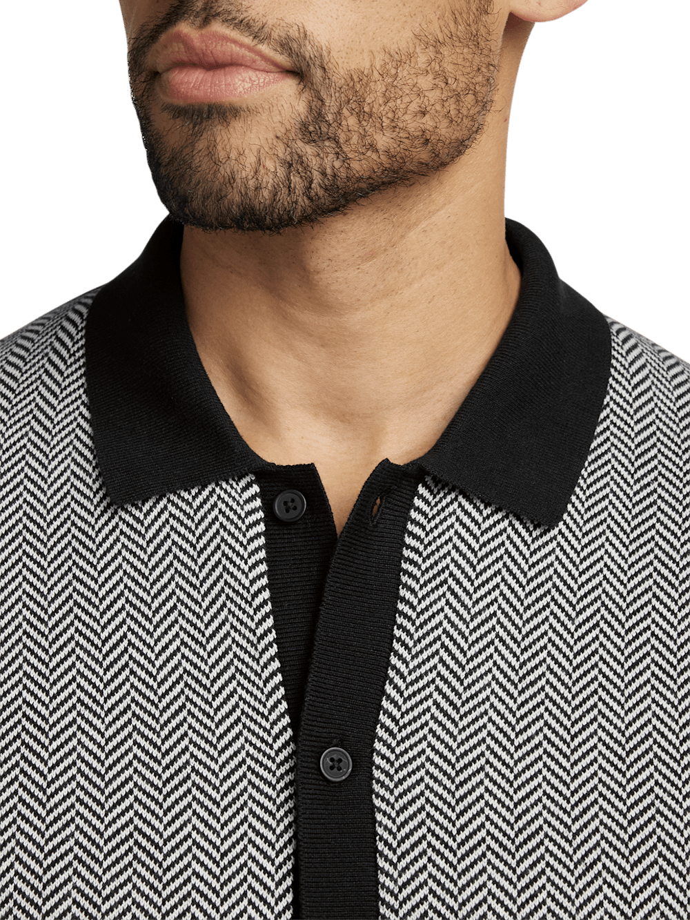 Alternate Image of Cotton Button Front Polo-2