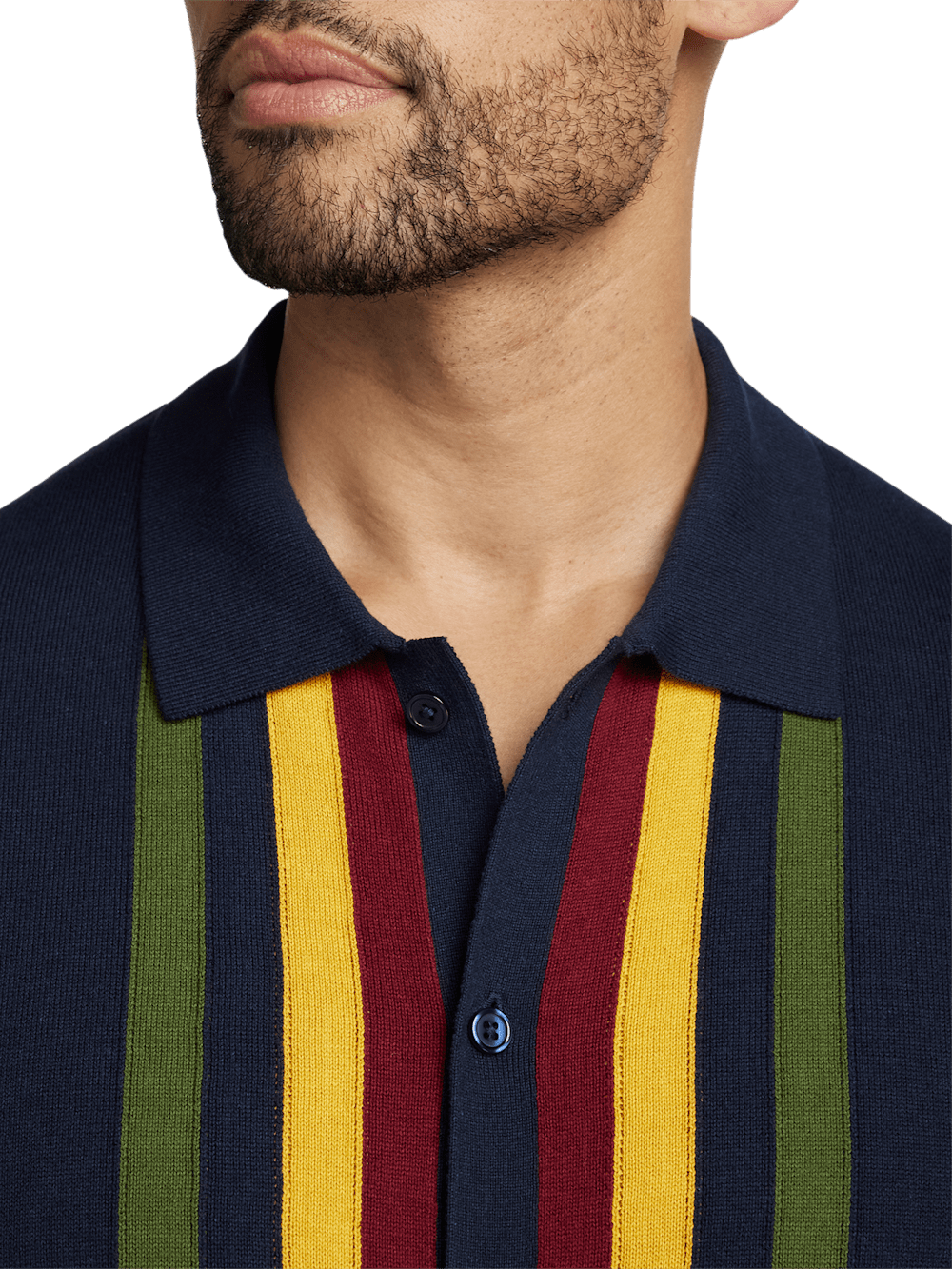 Alternate Image of Cotton Button Front Polo-2