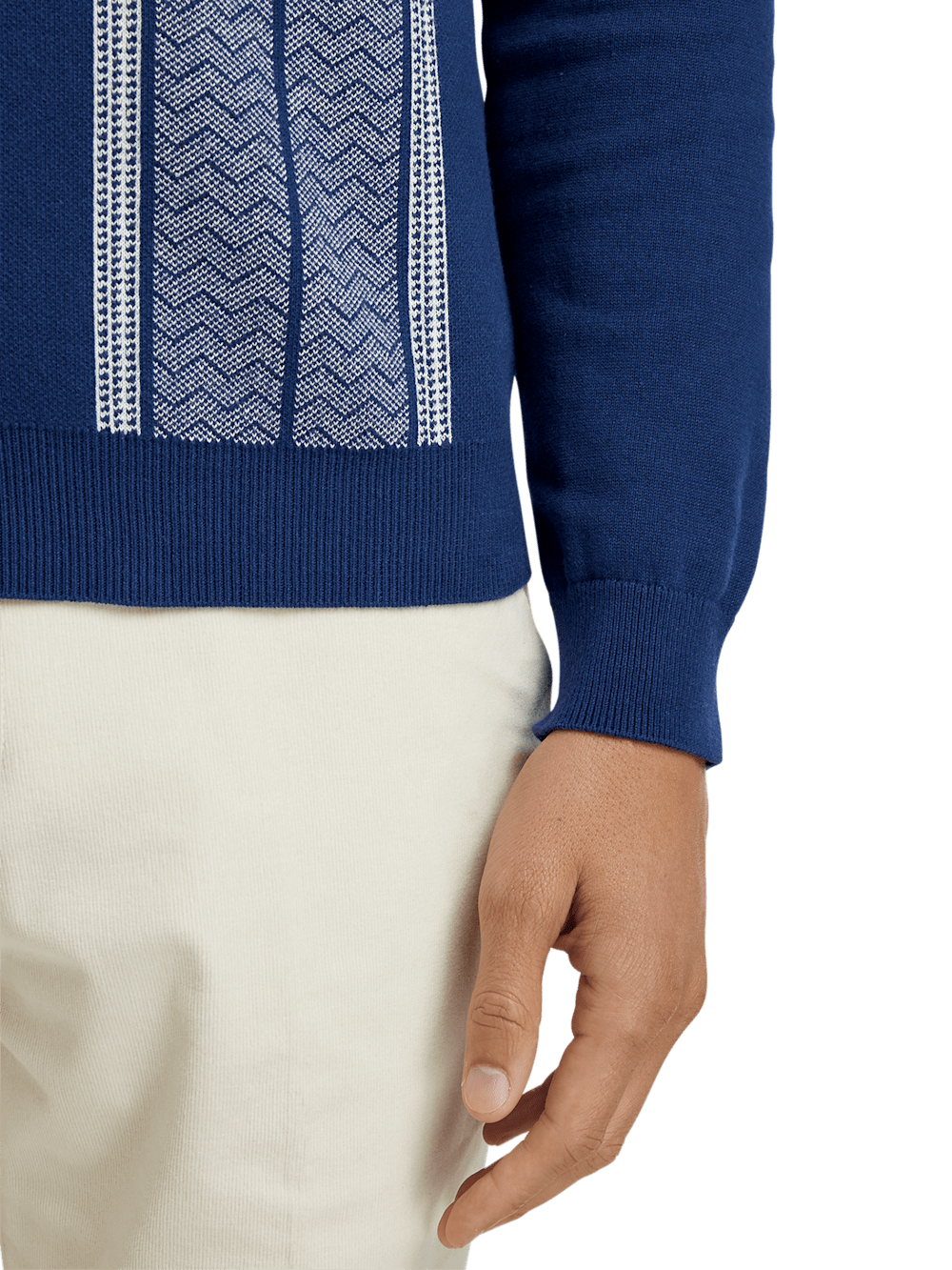 Alternate Image of Cotton Button Front Polo-3