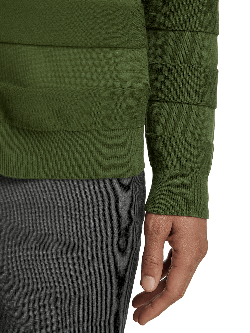 Alternate Image of Cotton Full Zip Polo-3
