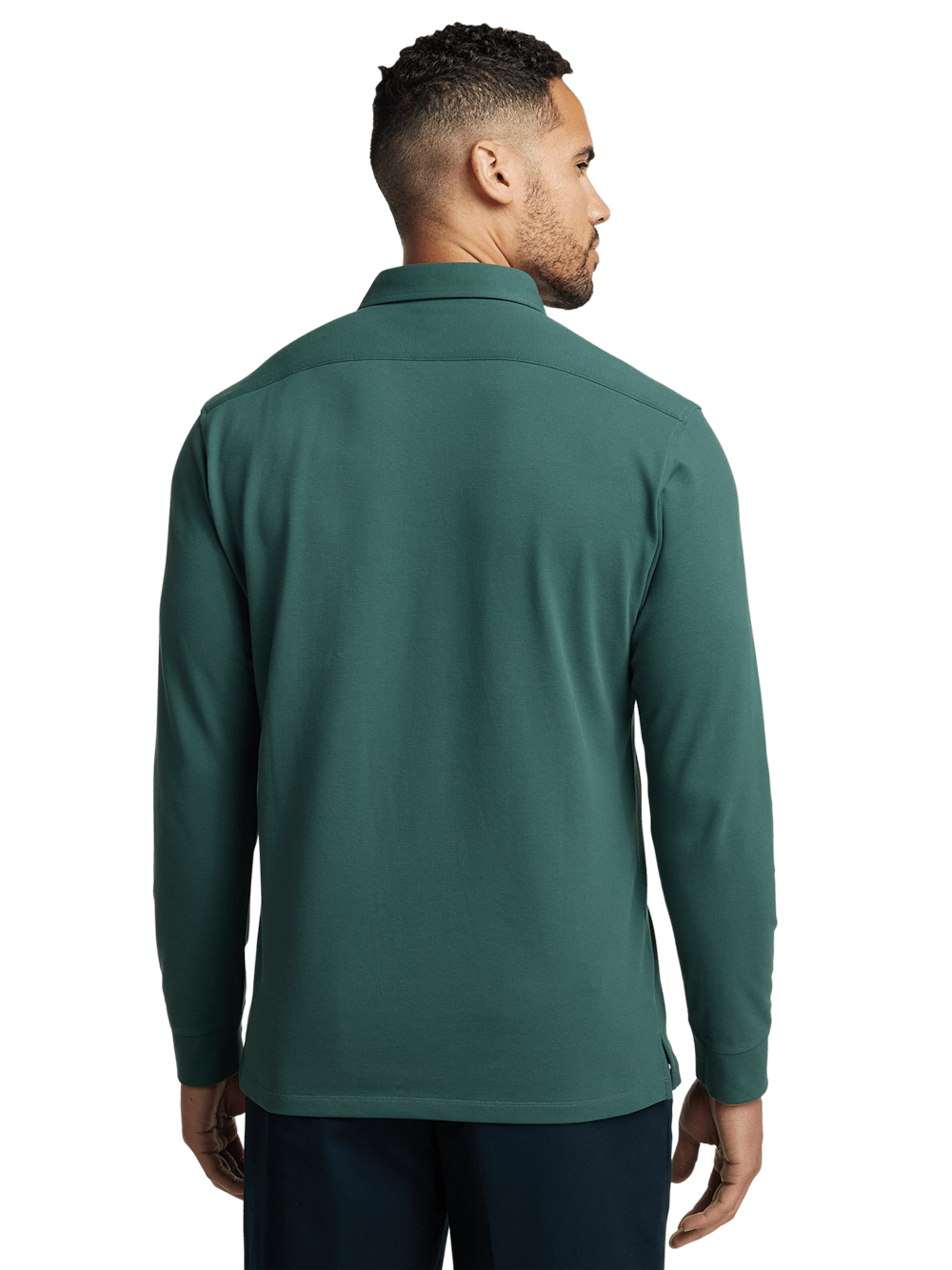 Alternate Image of Cotton/spandex Pique Three Button Polo-4