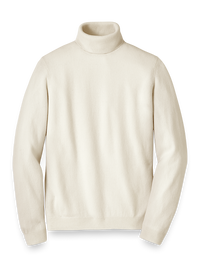 Cashmere Turtleneck Sweater - Ivory