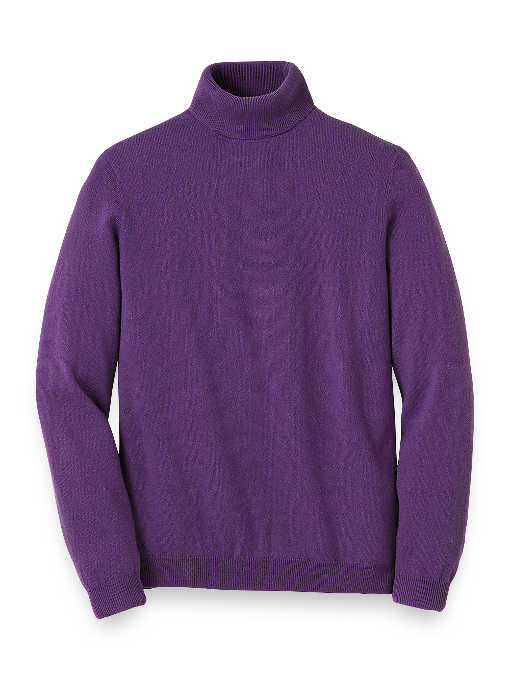 Product Image of Cashmere Turtleneck Sweater-Purple