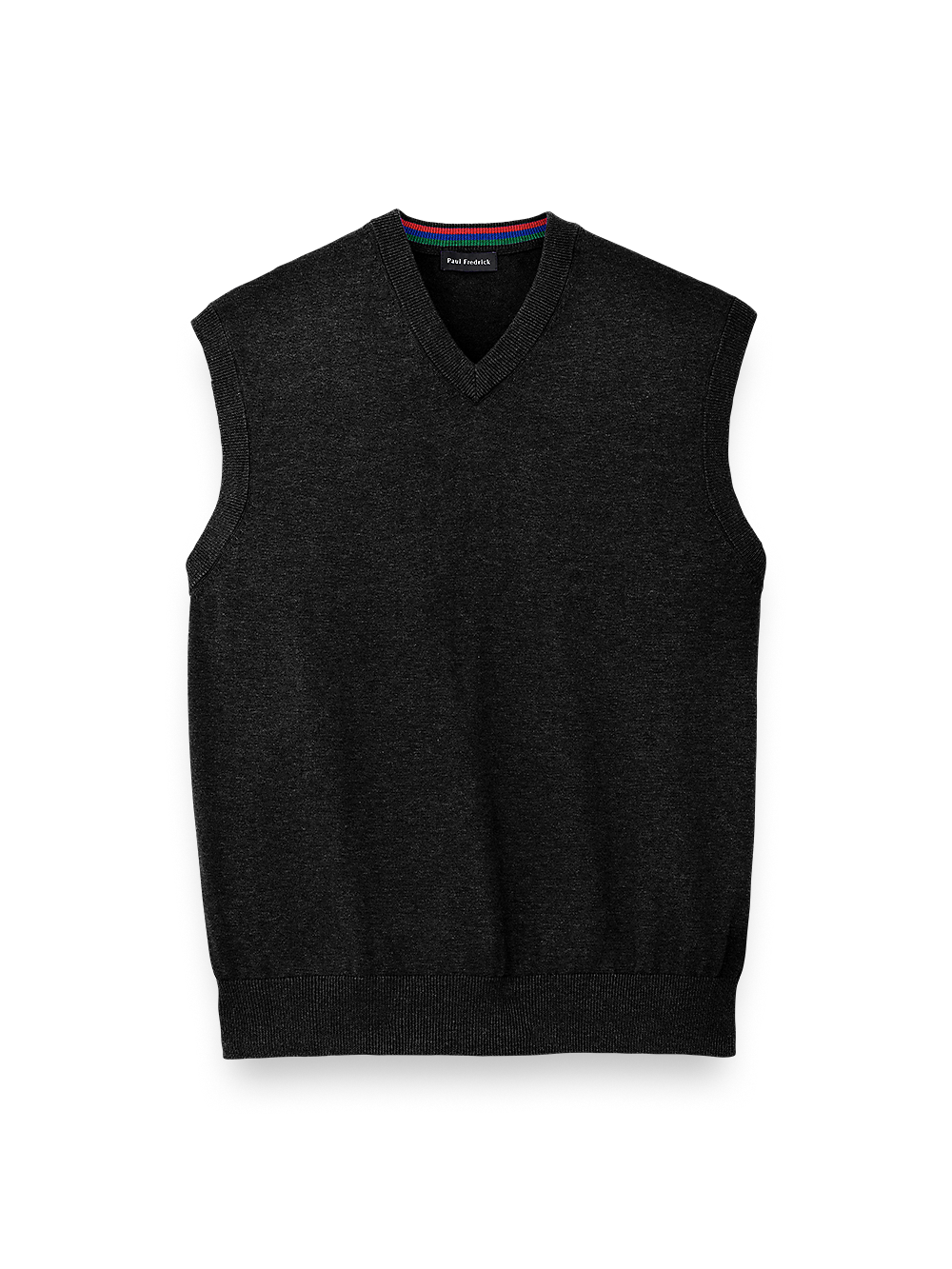 Product Image of Supima Cotton Vest-Black