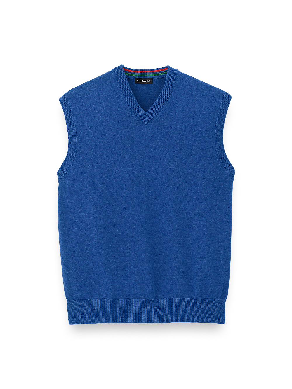 Product Image of Supima Cotton Vest-Blue