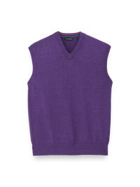 Supima Cotton Vest - Purple