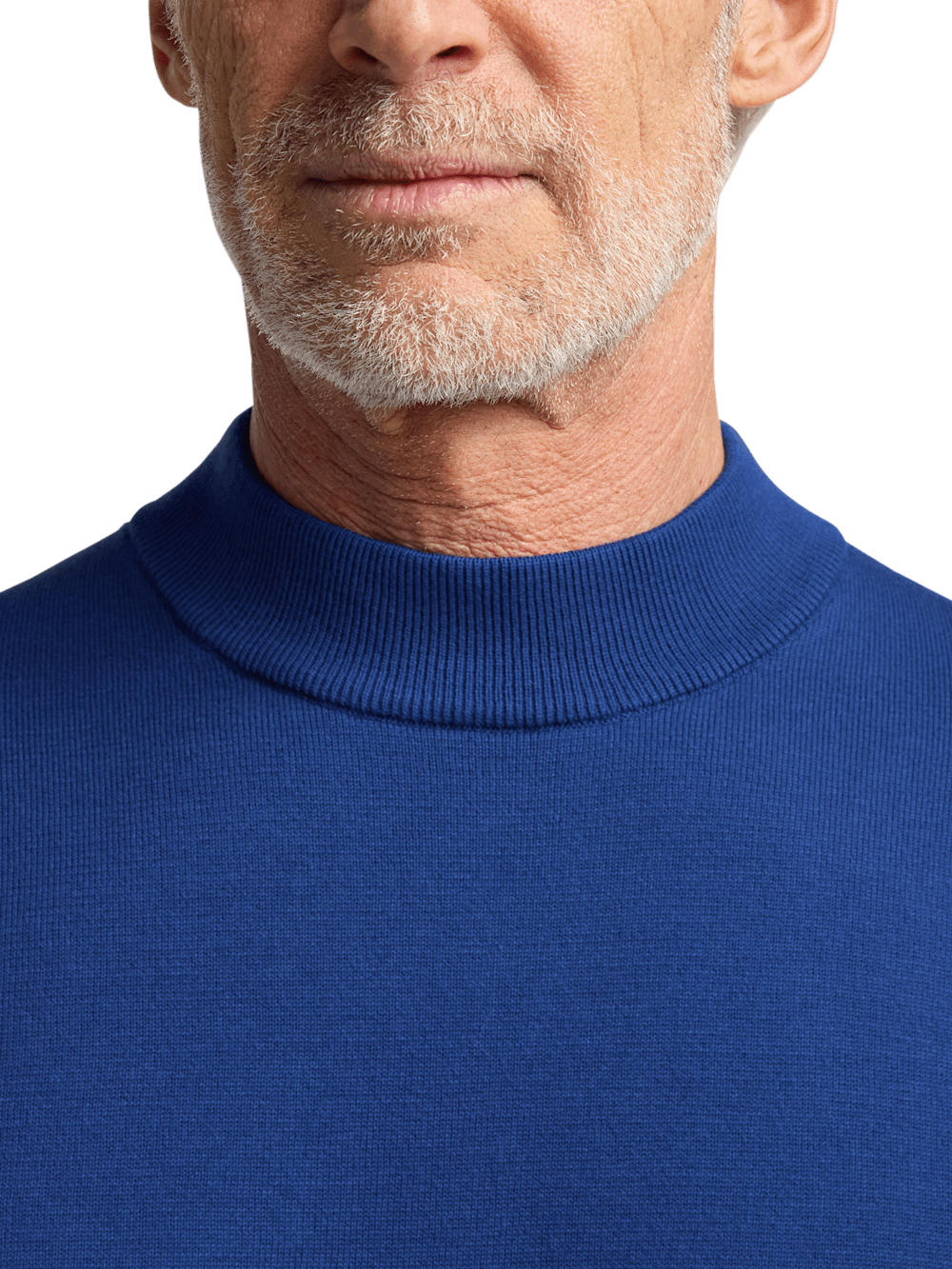 Alternate Image of Cotton Mock Neck Sweater-2