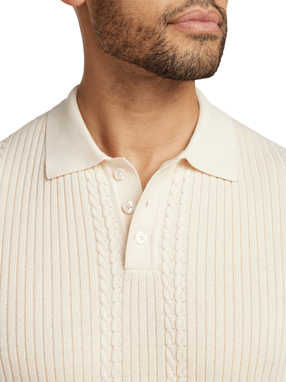 Alternate Image of Cotton Three Button Polo-2