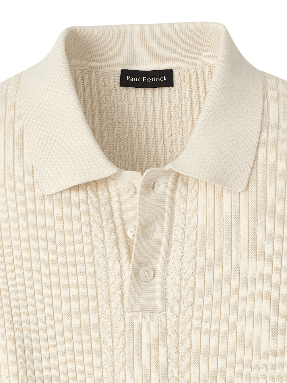 Alternate Image of Cotton Three Button Polo-5