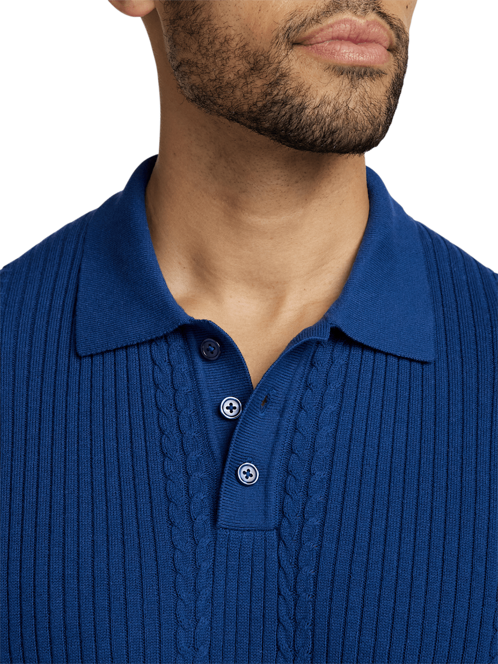 Alternate Image of Cotton Three Button Polo-2