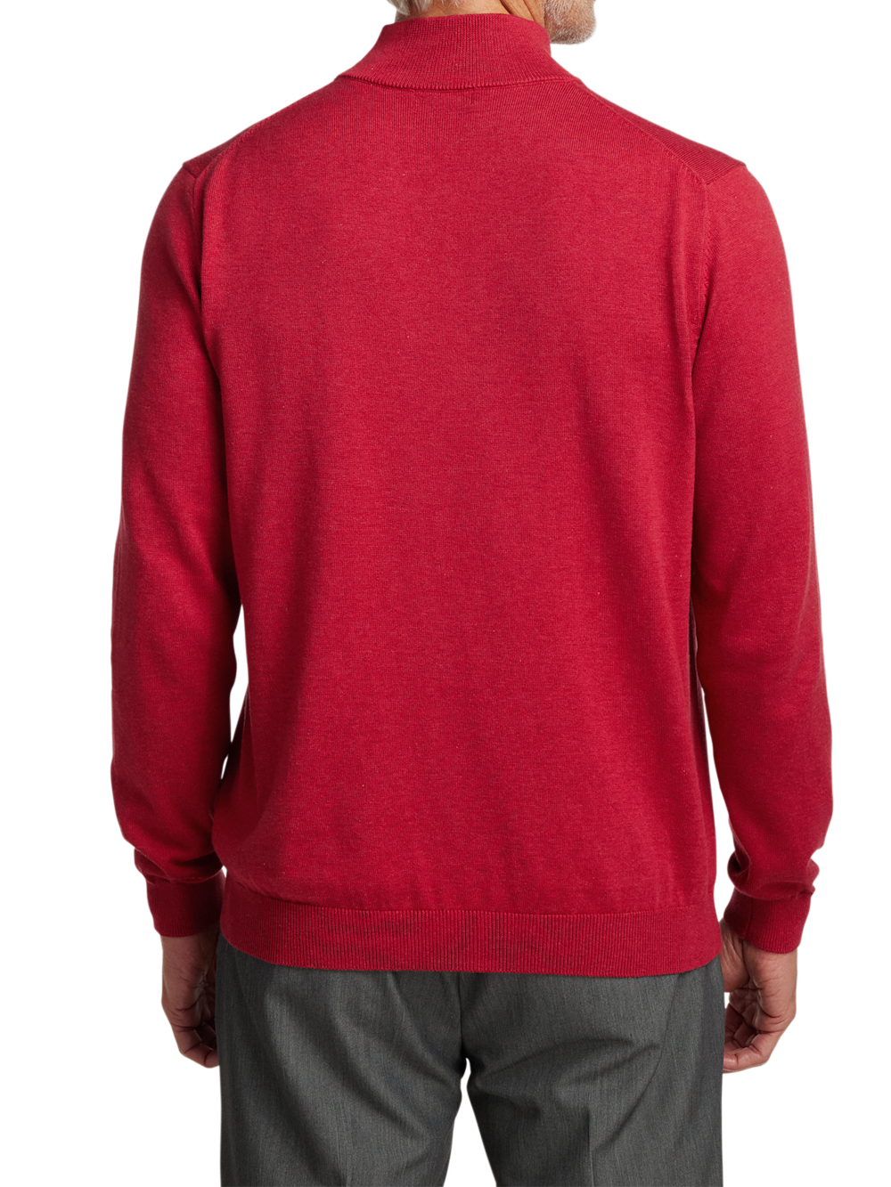 Alternate Image of Supima Cotton Mock Neck Sweater-4