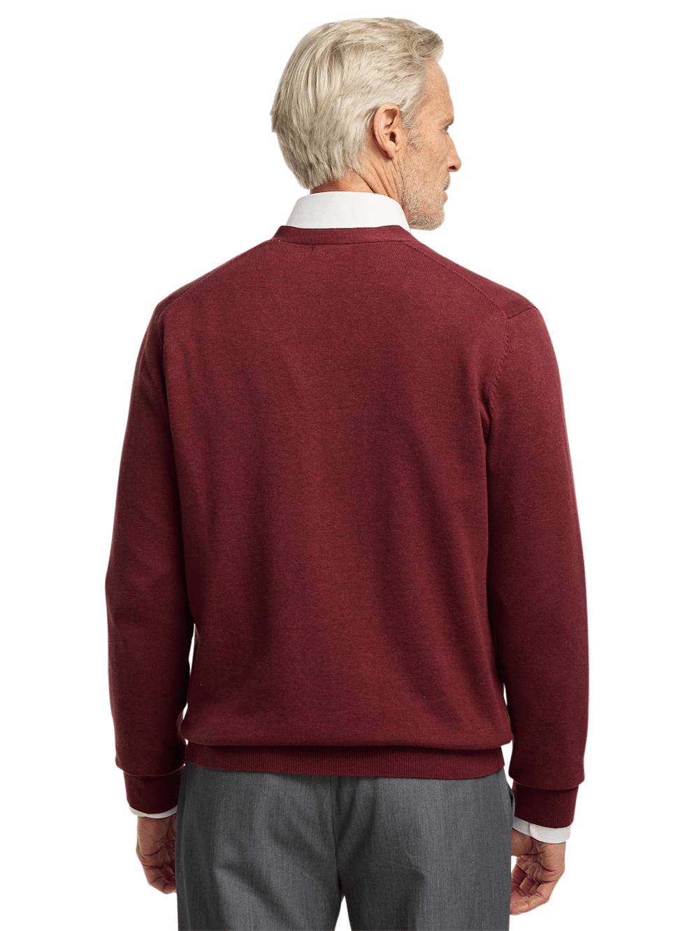 Alternate Image of Supima Cotton Button Front Cardigan-4