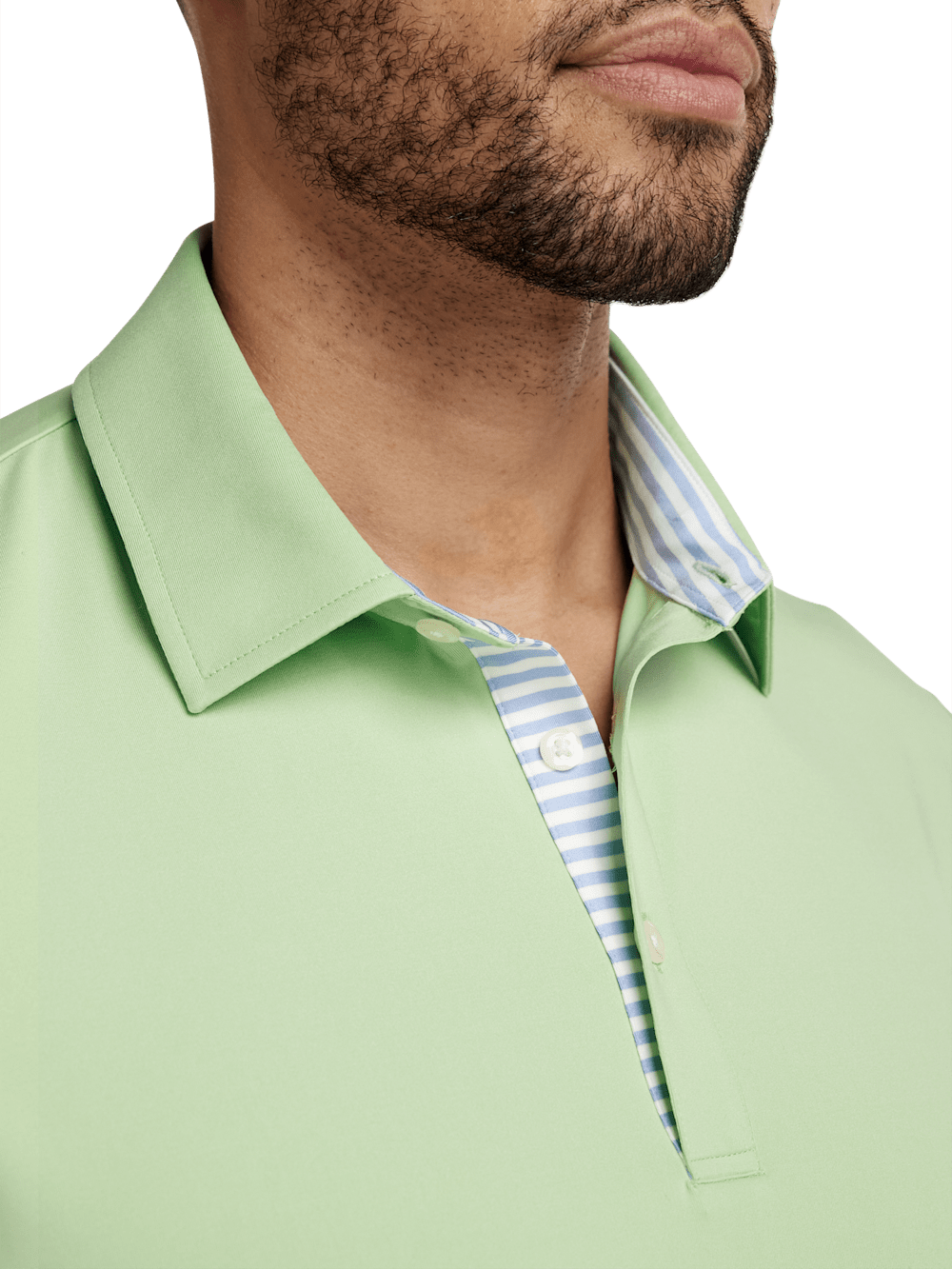 Alternate Image of Performance Blend Three Button Polo-2
