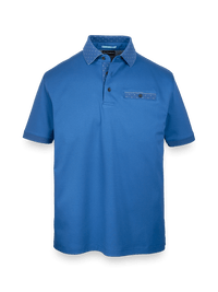 Mercerized Cotton Polo - Navy