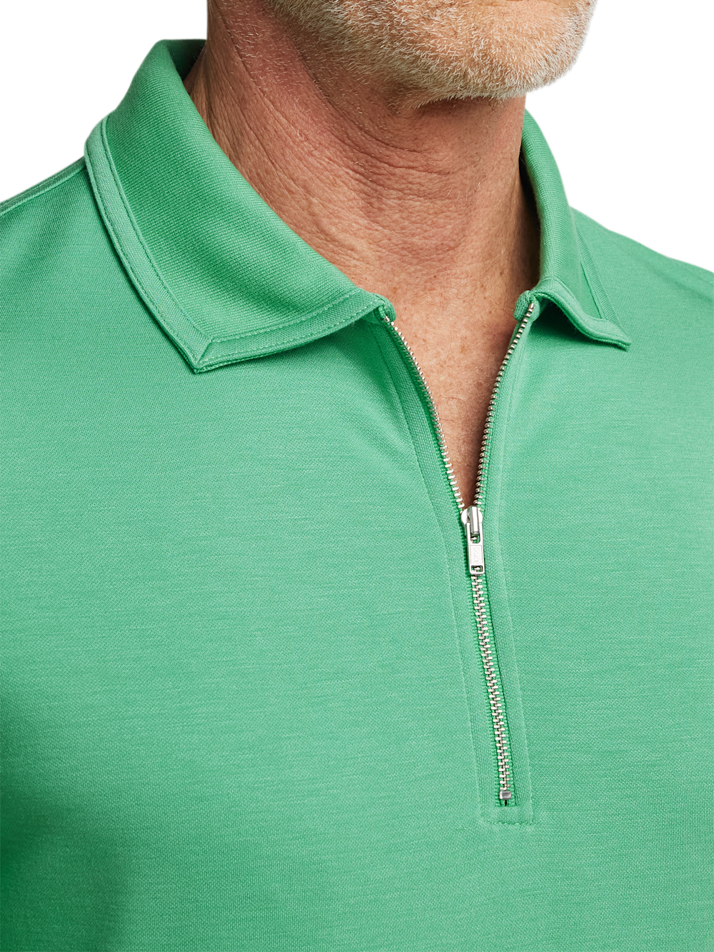 Alternate Image of Lyocell Blend Quarter Zip Polo-2