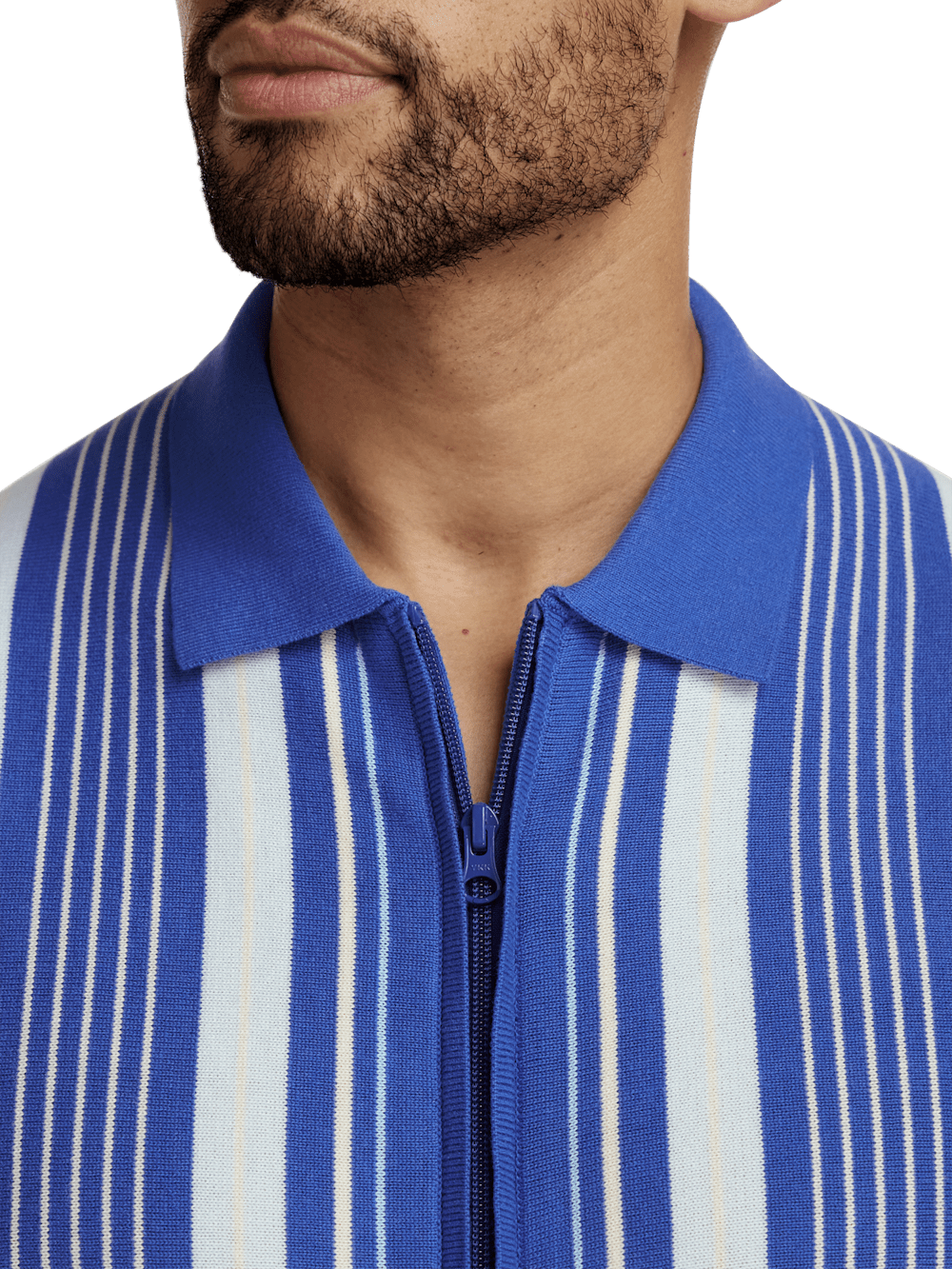 Alternate Image of Cotton Full Zip Polo-2