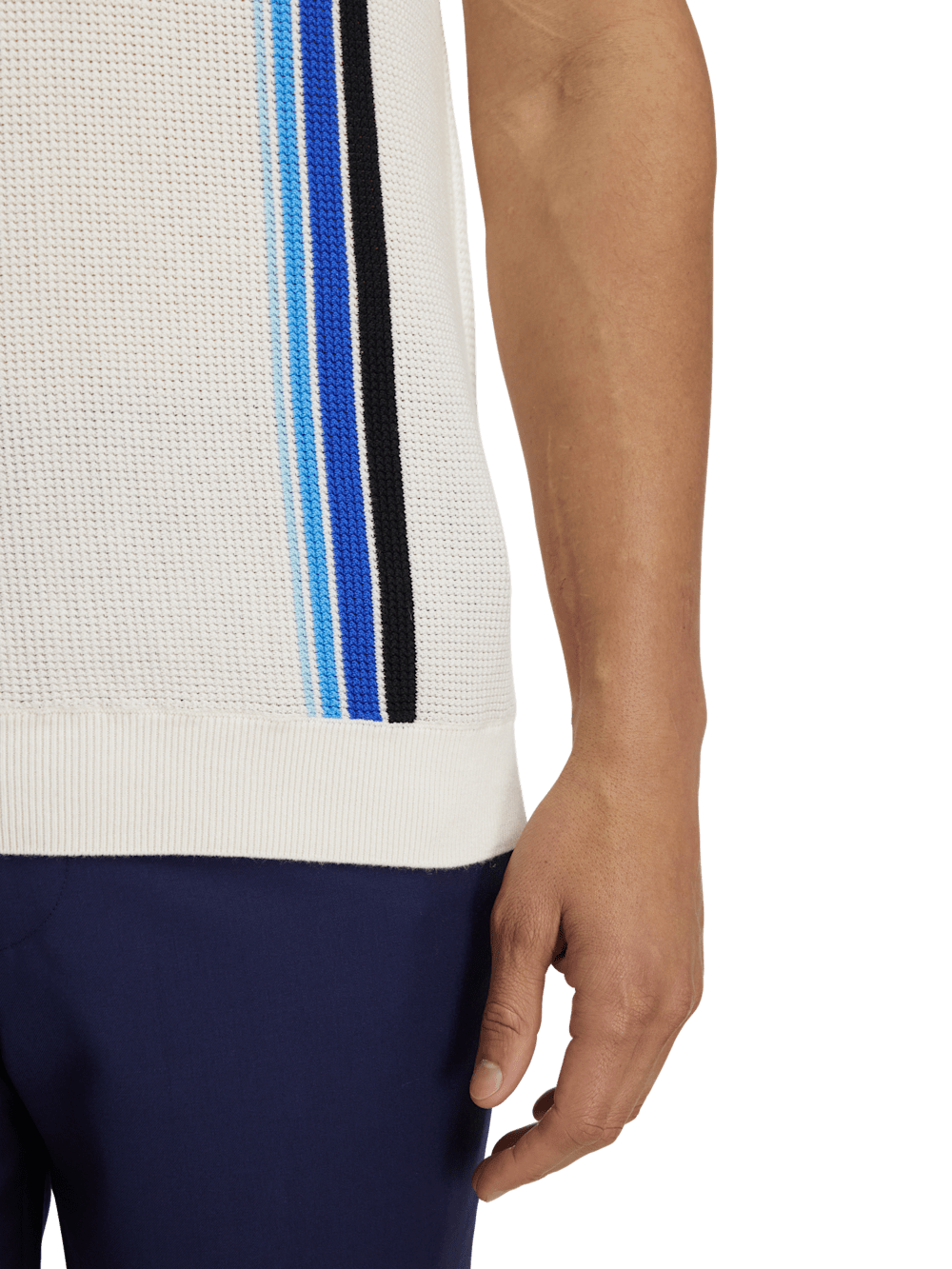Alternate Image of Cotton Quarter Zip Polo-3