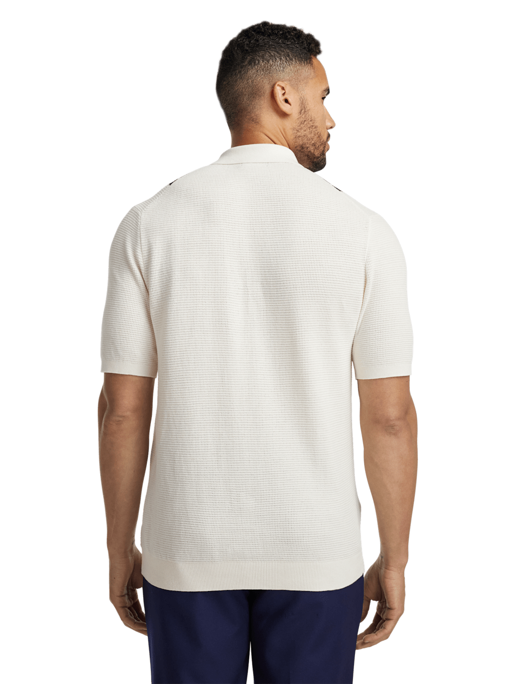 Alternate Image of Cotton Quarter Zip Polo-4