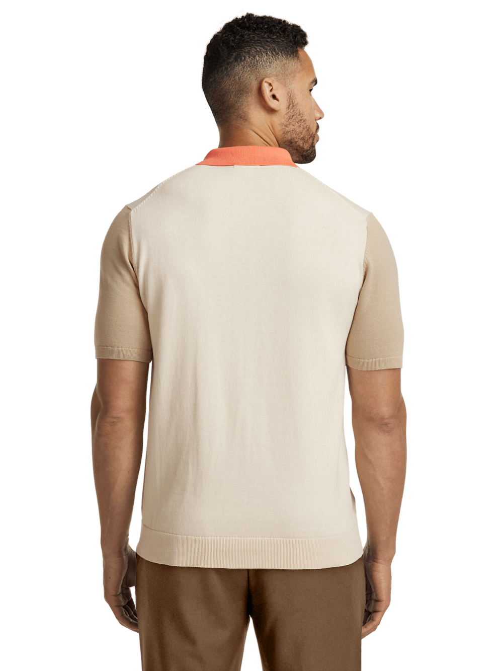 Alternate Image of Cotton Button Front Camp Collar Sweater-4
