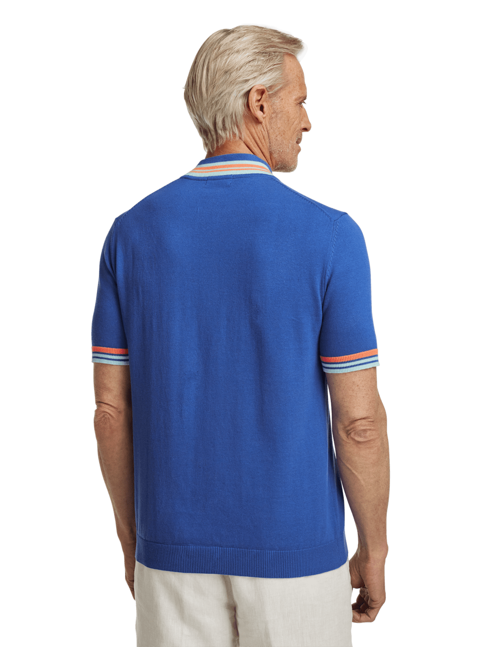 Alternate Image of Cotton Quarter Zip Crew Neck Sweater-4